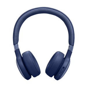 JBL Live 670NC - Blue - Wireless On-Ear Headphones with True Adaptive Noise Cancelling - Back